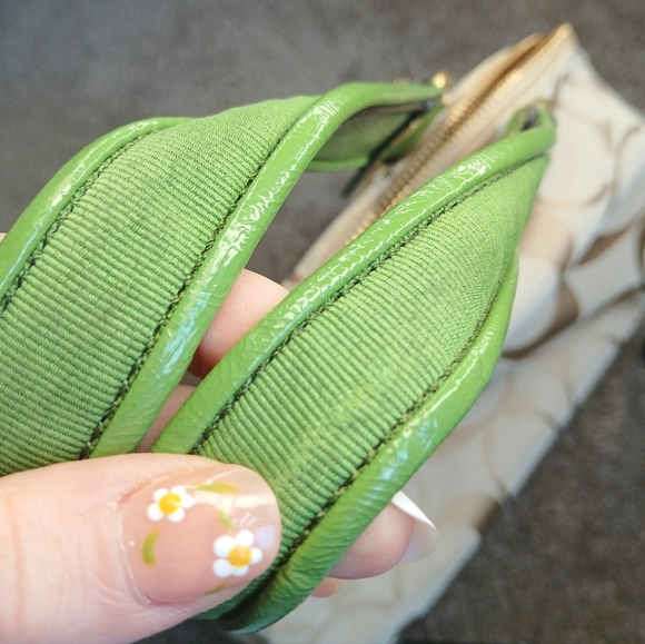 Coach Poppy Signature Fold Over Satchel 2012 - Picture 9 of 15